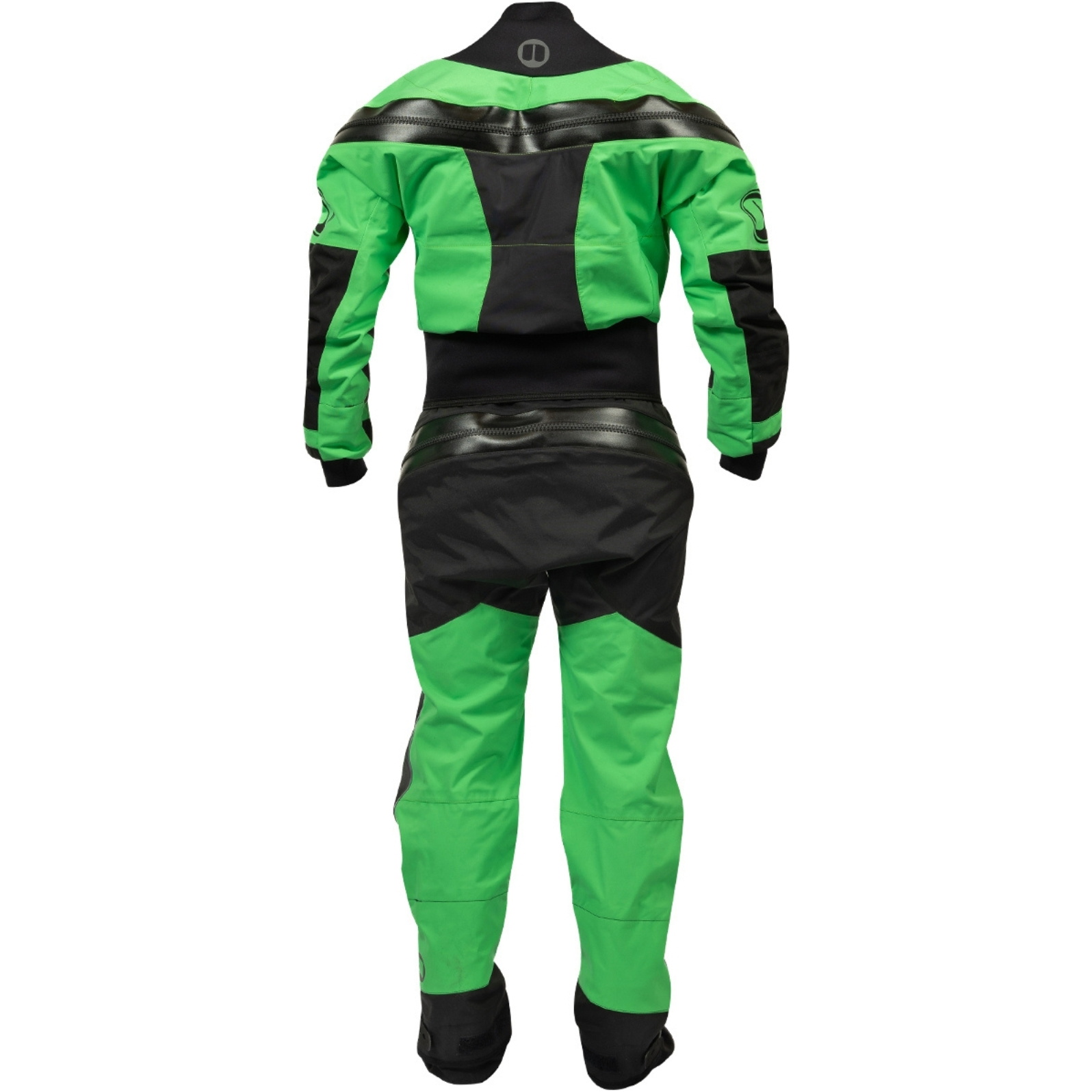 2026 Nookie Dames Fusion Latex Droogpak DR60 - Black / Groen